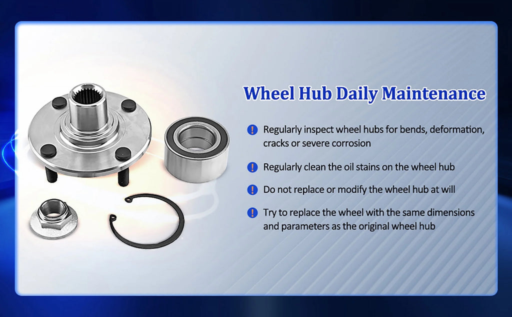 Rear Wheel Hub and Bearing Assembly E7778