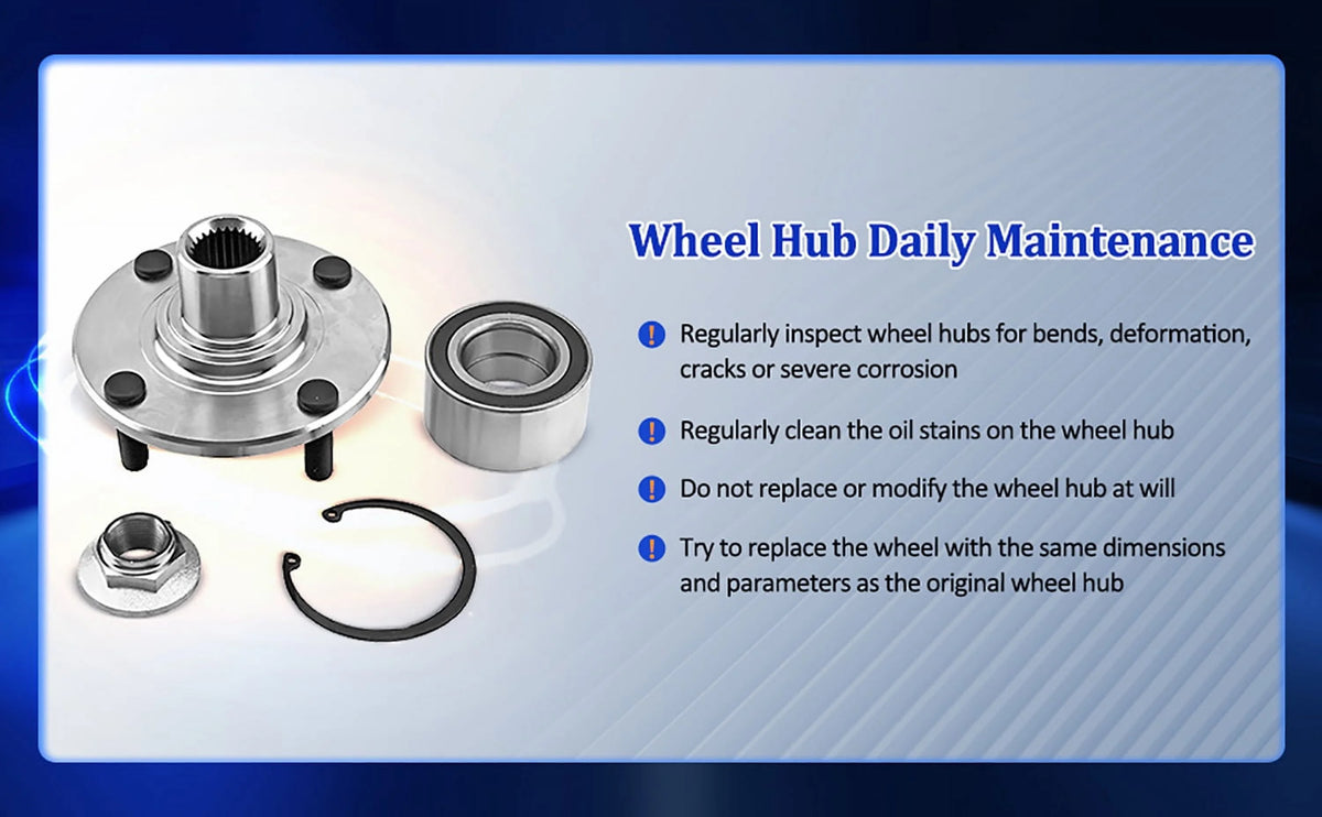 Rear Wheel Hub and Bearing Assembly E7778