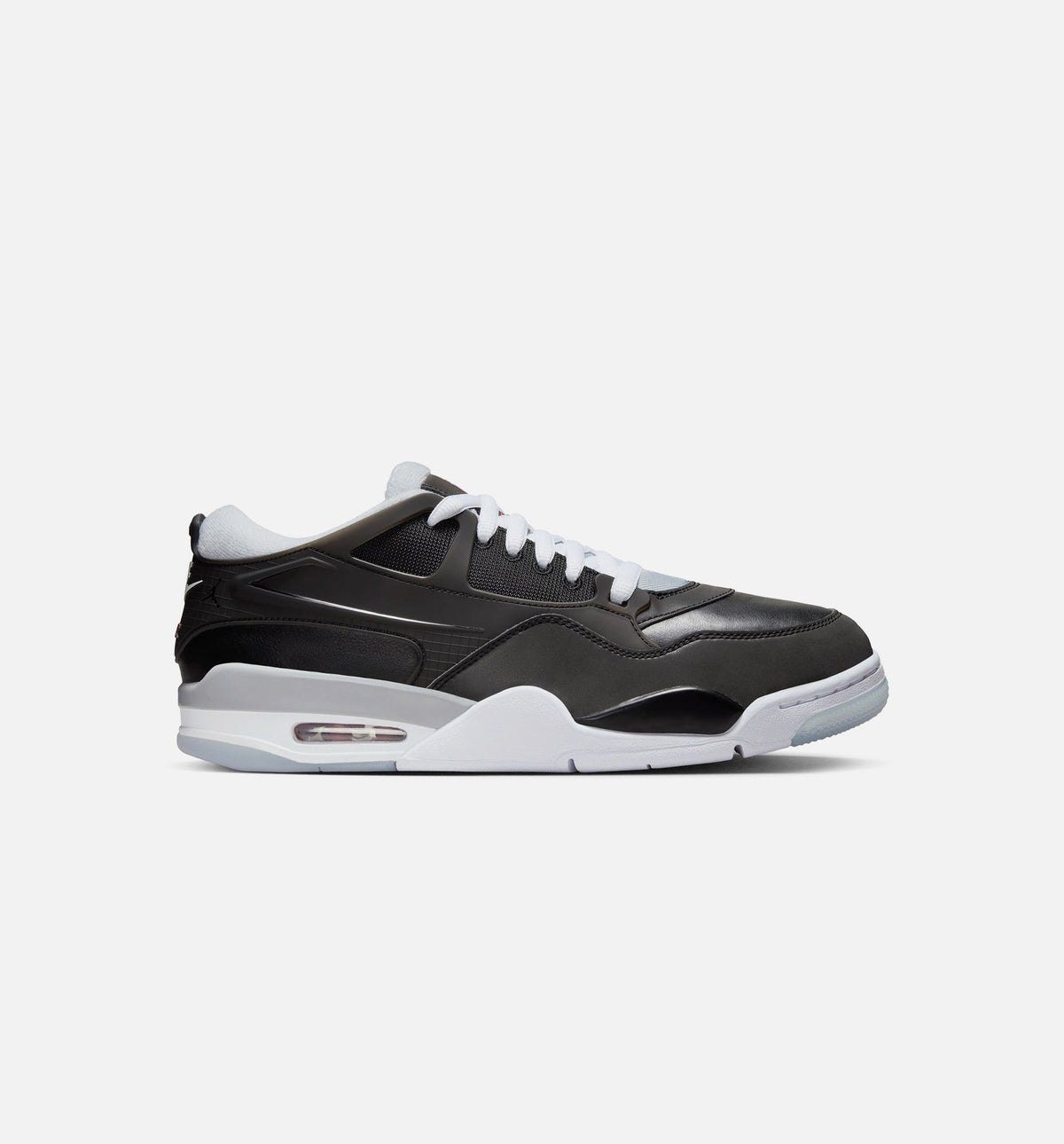 Air Jordan 4 RM Black, Red and Grey Men's Lifestyle Shoes