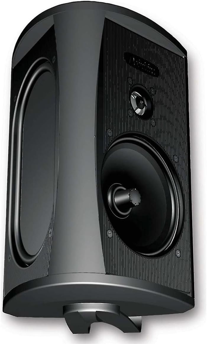 Black All Weather Speaker with Bracket O70850