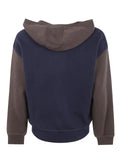 Emporio Armani contrasting-panel hoodie