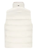 Herno striped quilted down gilet