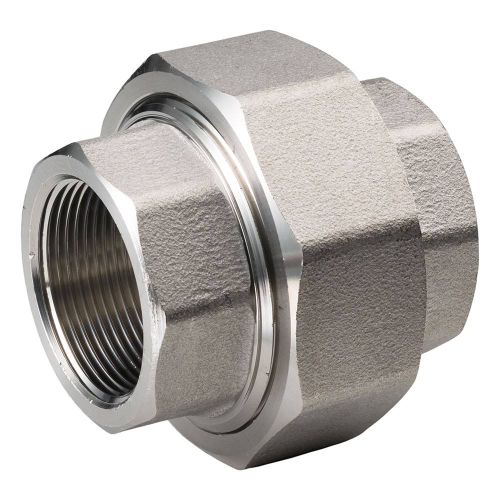 1-1/4x22 316/316L Stainless Steel Pipe Union P6028