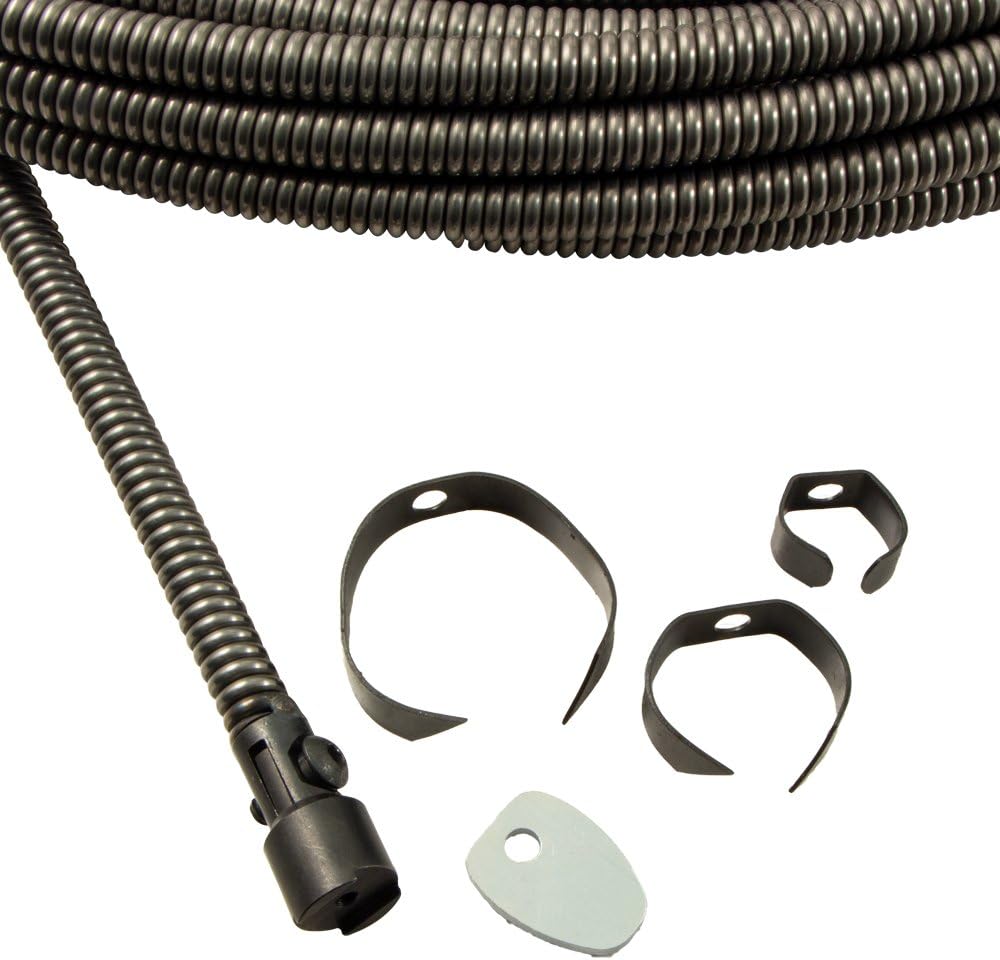 1/2 Drain Cable x 50' with 5 pc. blade cutting kit X9756