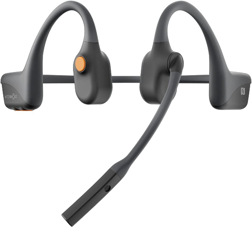 Wireless Stereo Bone Conduction Bluetooth Headset with Noise-Canceling Boom Microphone F91693