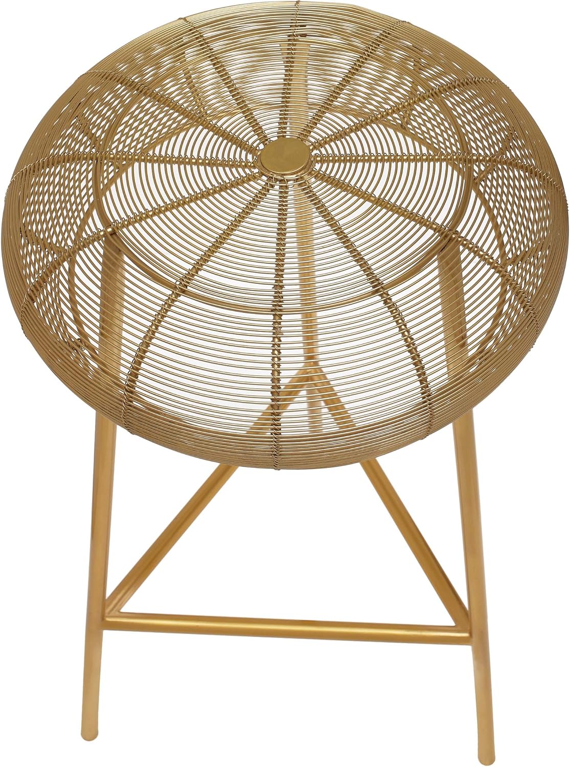 Gold Counter Height Metal Stool S694