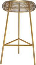 Gold Counter Height Metal Stool S694