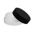 450 Count Clear Glass Concentrate Container with Black Cap B131249